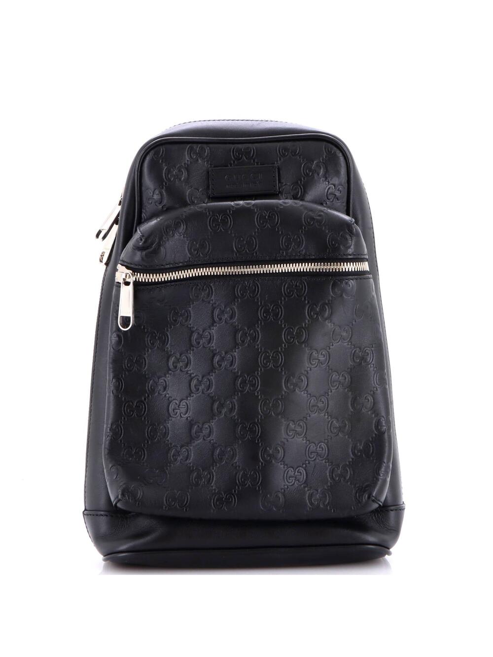 Signature Slim Crossbody Bag Guccissima #303582G11B